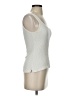 Wrap Solid Ivory Tank Top Size S - photo 4