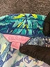 Lilly Pulitzer 100% Rayon Tropical Blue Board Shorts Size S - photo 3