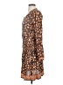 Faherty 100% Viscose Print Brown Casual Dress Size S - photo 5