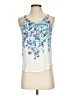 Kohl's 100% Rayon White Sleeveless Blouse Size XS - photo 1