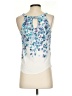 Kohl's 100% Rayon White Sleeveless Blouse Size XS - photo 2
