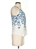 Kohl's 100% Rayon White Sleeveless Blouse Size XS - photo 4
