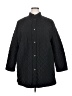 J.Jill 100% Polyester Argyle Black Coat Size 2X - photo 1