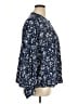 Torrid Blue Long Sleeve Blouse Size 1X Plus (1) - photo 4