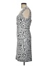 Cache Animal Print Silver Cocktail Dress Size L - photo 5