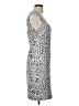 Cache Animal Print Silver Cocktail Dress Size L - photo 4