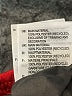 Adidas 100% Polyester Color Block Red Track Pants Size L - photo 8