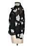 Monteau 100% Polyester Black Long Sleeve Blouse Size M - photo 5