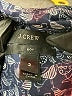 J.Crew Print Black Long Sleeve Button-Down Shirt Size 2 - photo 7
