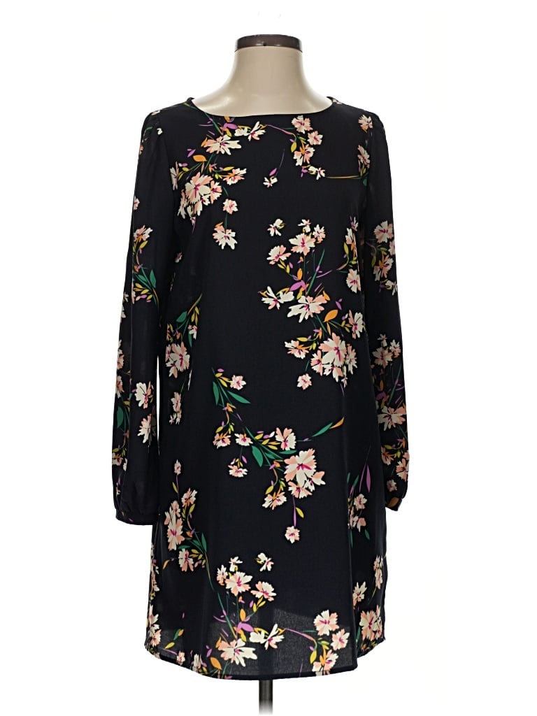 Pre-owned Lulus Casual Dress In Black