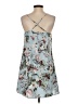 Shein 100% Polyester Tropical Blue Casual Dress Size 2 - photo 2