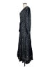 Faherty Polka Dots Black Casual Dress Size XS - photo 5