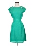 Gianni Bini 100% Polyester Solid Green Casual Dress Size 4 - photo 1