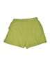 Vestique Solid Green Cargo Shorts Size S - photo 2