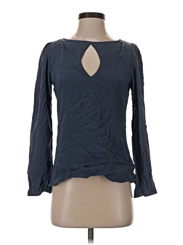 Alisha Levine Long Sleeve Silk Top (view 1)