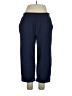 MICHAEL Michael Kors Solid Blue Casual Pants Size 1X - photo 1