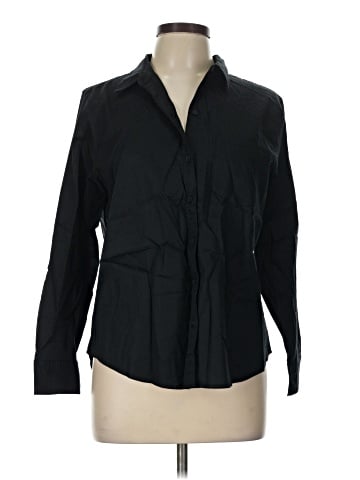 Old Navy 3/4 Sleeve Button-Down Shirt (view 1)