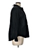 Old Navy 100% Cotton Black 3/4 Sleeve Button-Down Shirt Size Lg Petite - photo 4