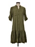 Joy Joy Green Casual Dress Size S - photo 1