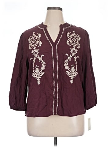 Angels 3/4 Sleeve Blouse (view 1)