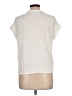 Cable & Gauge Ivory Short Sleeve Blouse Size L - photo 2