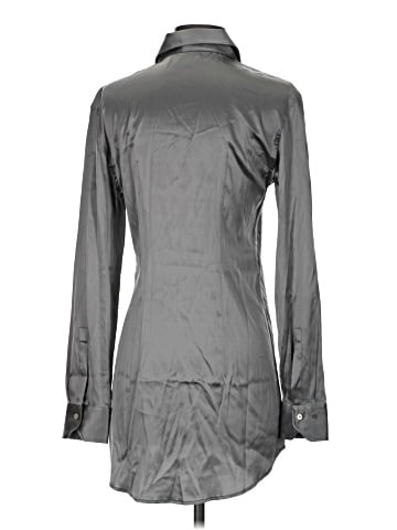 Van Laack Long Sleeve Silk Top (view 2)