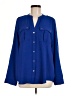 Calvin Klein Blue Long Sleeve Blouse Size M - photo 1