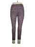 Zyia Active Animal Print Purple Leggings Size 16 - photo 2