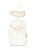 Unbranded 100% Polyester Ivory White Cocktail Dress Size M - photo 1