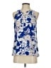 dalia Blue Sleeveless Blouse Size S - photo 1