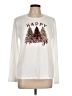 Unbranded 100% Polyester Ivory Long Sleeve T-Shirt Size L - photo 1