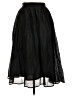 Unbranded Solid Black Formal Skirt Size L - photo 1