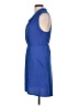Maurices 100% Polyester Solid Blue Cocktail Dress Size L - photo 5