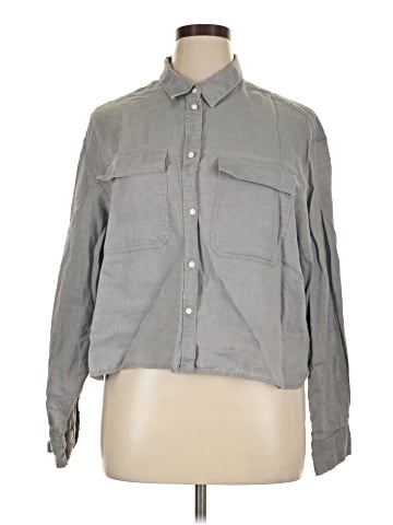 Gap Long Sleeve Button-Down Shirt (view 1)