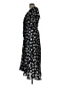 Cinq à Sept 100% Polyester Floral Black Casual Dress Size 10 - photo 5