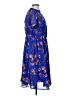 Torrid 100% Polyester Paisley Blue Casual Dress Size 1X Plus (1) - photo 4
