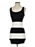 Soprano Stripes Black Casual Dress Size XS - photo 1