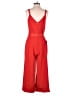 Trina Turk 100% Polyester Solid Red Jumpsuit Size 6 - photo 2