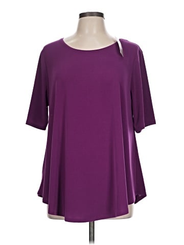Chico's 3/4 Sleeve T-Shirt (view 1)