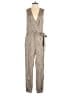 Banana Republic Tweed Tan Jumpsuit Size 2 - photo 1