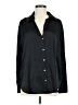 Zara 100% Polyester Black Long Sleeve Blouse Size M - photo 1