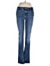 7 For All Mankind Hearts Blue Jeans Size 30 waist - photo 1