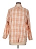 J.Crew Plaid Orange 3/4 Sleeve Button-Down Shirt Size 10 - photo 1