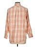 J.Crew Plaid Orange 3/4 Sleeve Button-Down Shirt Size 10 - photo 2