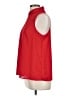 Mossimo 100% Polyester Red Sleeveless Blouse Size L - photo 5