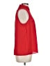 Mossimo 100% Polyester Red Sleeveless Blouse Size L - photo 4