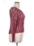 Roxy 100% Cotton Tweed Red Pullover Sweater Size XL - photo 4