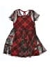 Knit Works Plaid Red Dress Size 7 - photo 1