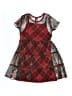 Knit Works Plaid Red Dress Size 7 - photo 2