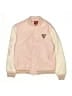 Guess 100% Polyurethane Hearts Pink Jacket Size 10 - photo 1